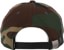 HUF Trespass Strapback Hat - camo - reverse