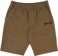 Independent Span Pull On Shorts - chocolate